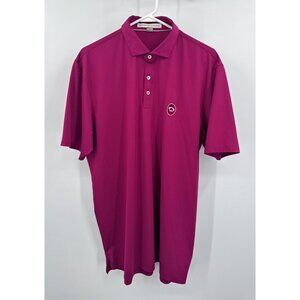 Holderness Bourne Stonebridge Club Purple‎ Polo Shirt Mens Sz XL